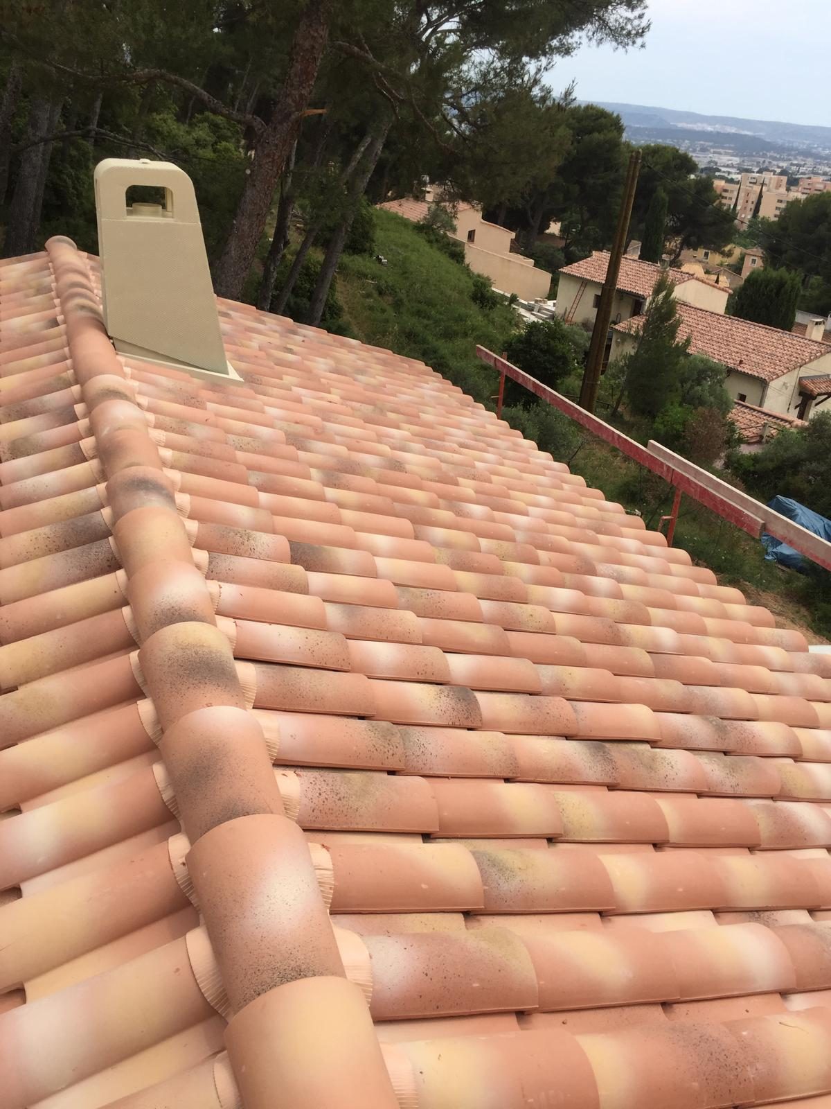Toiture en tuiles