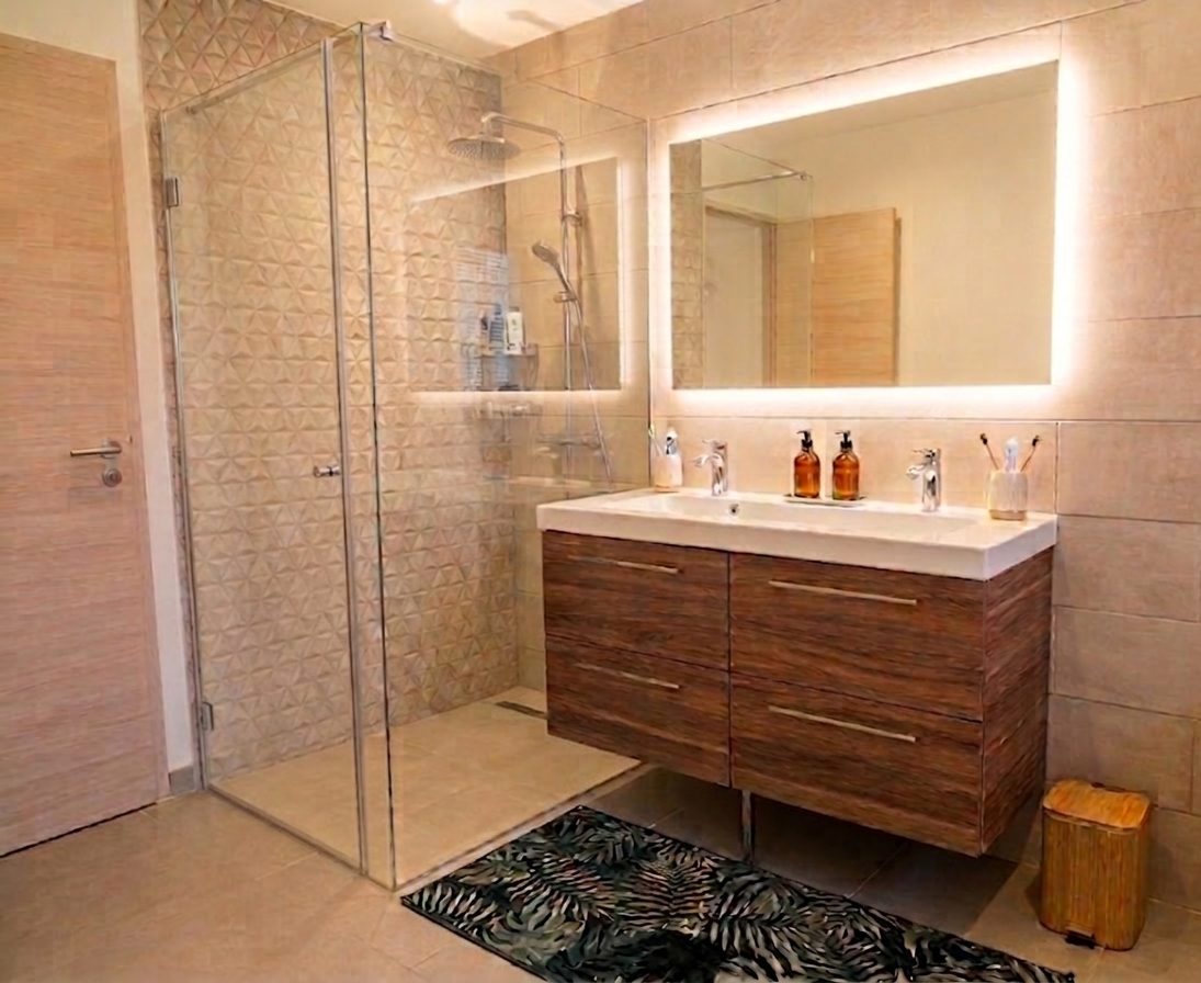 Douche à l'italienne